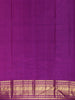 Baby Pink Floral Design Zari Border Silk Saree - Diadem