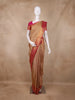 Beige Butta Design Kanchipuram Silk Saree