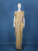 Beige Embellished Design Tissue Silk Saree