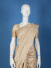 Beige Floral Design Banarasi Silk Saree - Diadem
