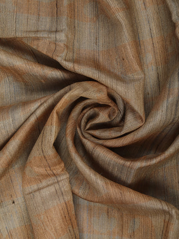 Beige Floral Design Tussar Silk Saree - Diadem