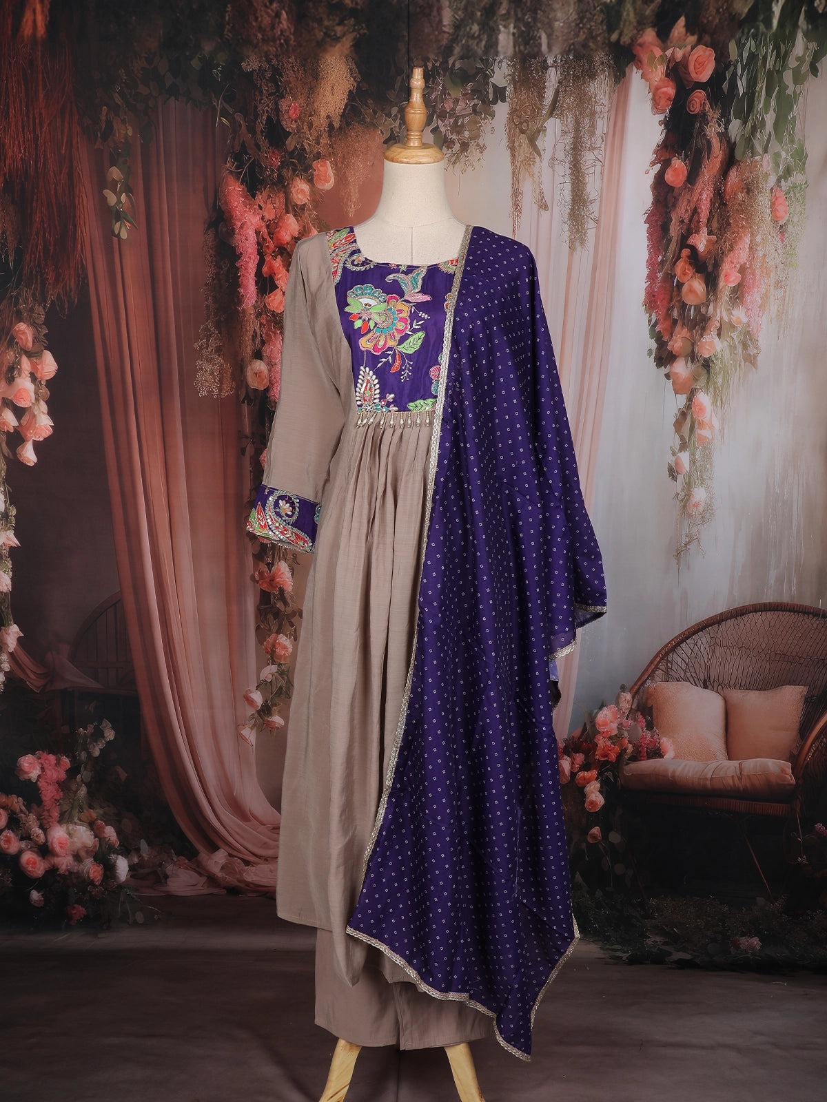 Gowns with Dupatta | Diadem Gowns with Dupatta | Diadem