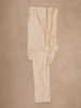 Beige Floral Embroidered Raw Silk Sherwani Suit
