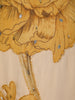 Beige Floral Printed Tussar Silk Salwar Suit With Printed Dupatta