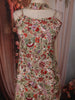 Beige Floral Sequins and Thread Embroidered Design Georgette Palazzo Suit with Choker Dupatta