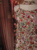 Beige Floral Sequins and Thread Embroidered Design Georgette Palazzo Suit with Choker Dupatta