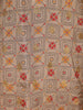 Beige Geometric Design Cotton Salwar Suit