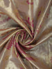 Beige Gold floral Design Tissue Saree - Diadem