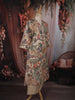 Beige Kalamkari Printed Design Cotton Salwar Suit