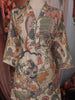 Beige Kalamkari Printed Design Cotton Salwar Suit