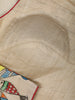 Beige Madhubani Fish Hand-Painted Cotton Blouse
