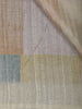 Beige Multicolor Striped Design Semi Tussar Saree