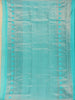 Beige Peacock And Stripes Woven Pure Kanchipuram Silk Saree
