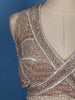 Beige Sequins Embroidered Mermaid Net Lehenga With Dupatta