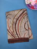 Beige Abstract Designed Fancy Cotton Saree - Diadem