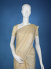 Beige Bead Work Designed Organza Designer Saree - Diadem