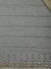 Beige Bead Work Designed Organza Designer Saree - Diadem