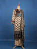 Beige Floral Printed Rayon Kurti