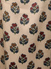Beige Floral Printed Rayon Kurti