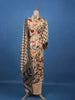 Beige Floral Printed Rayon Kurti