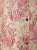 Beige Floral Designed Cotton Salwar Suit - Diadem