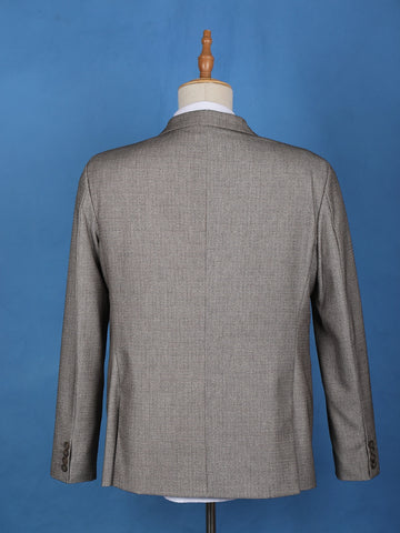 Beige Plain Men's Suit for Formal Wear - Diadem