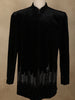 Black Abstract Beads Embroidered Design Velvet Indo-Western Men's Sherwani