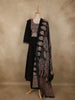 Black Ajrakh Printed Design Cotton Salwar Suit with Dupatta