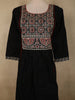 Black Ajrakh Printed Design Cotton Salwar Suit with Dupatta