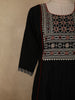 Black Ajrakh Printed Design Cotton Salwar Suit with Dupatta