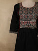 Black Ajrakh Printed Design Cotton Salwar Suit with Dupatta
