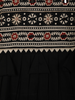 Black Ajrakh Printed Design Cotton Salwar Suit with Dupatta