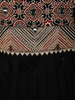 Black Ajrakh Printed Design Cotton Salwar Suit with Dupatta
