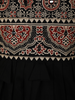 Black Ajrakh Printed Design Cotton Salwar Suit with Dupatta