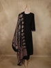 Black Ajrakh Printed Design Cotton Salwar Suit with Dupatta