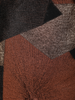 Black And Brown Geometric Design Georgette Palazzo Suit