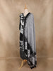 Black And White Floral Printed Cotton Salwar
