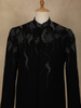 Black Beads Embroidered Design Polynosic Men's Suit