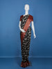 Black Bird Design Tussar Silk Saree - Diadem