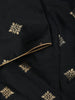 Black Butta Design Silk Readymade Blouse