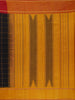 Black Checked Design Pure Kanchipuram Silk Saree