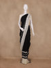 Black Embellished Design Georgette Saree