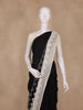 Black Embellished Design Georgette Saree