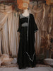Black Embroidered Design Georgette Gown with Dupatta