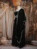 Black Embroidered Design Georgette Gown with Dupatta