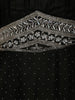 Black Embroidered Design Georgette Gown with Dupatta
