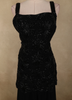 Black Embroidery Georgette Palazzo Suit