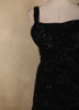 Black Embroidery Georgette Palazzo Suit