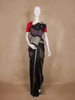 Black Floral And Stripes Woven Kanchipuram Silk Saree