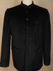 Black Floral Beads Embroidered Design Velvet Men’s Suit
